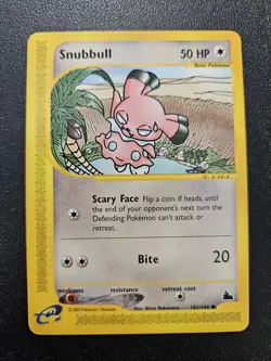 Pokemon Skyridge Snubbull 101/144 NEAR MINT - Image 1