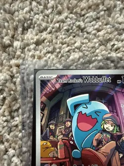 2023-25 Pokemon SV Black Star Promos - SVP EN Team Rocket's Wobbuffet #203 - Image 5