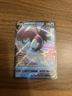 Pokemon TCG Lumineon V Ultra Rare Brilliant Stars 040/172 Full Art NM/M - Image 1