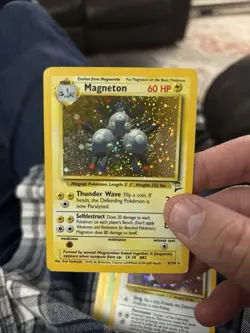 Pokemon TCG Holo Rare Vintage Lot Wizards Victreebel Magneton Clefairy - Image 3