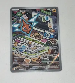 Pokemon Rotom SV10 Destined Rivals 197/182 Illustration Rare Holo 60 HP - Image 1