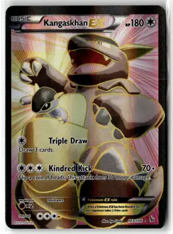 Kangaskhan EX ⭐ 103/106 Holo Rare Ultra Flashfire 2014 Pokemon LP - Image 1