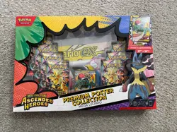 Pokemon Mega Evolution Ascended Heroes Premium Poster Collection Mega Lucario - Image 1