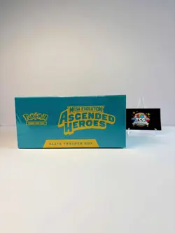 Pokemon TCG Mega Evolution Ascended Heroes Elite Trainer Box ETB Factory Sealed - Image 3
