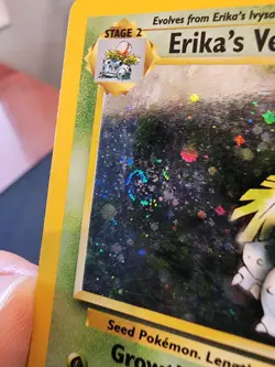 Erika's Venusaur - 4/132 - Cosmos Holo - Swirl - Gym Challenge (2000) - Pokemon - Image 3