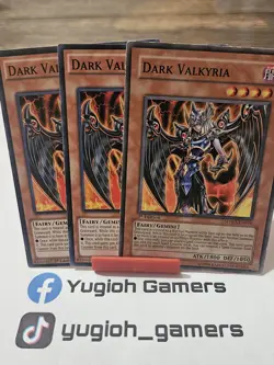 Yu-Gi-Oh Dark Valkyria X3 1st Edition Different Sets Common Light Played - Image 1