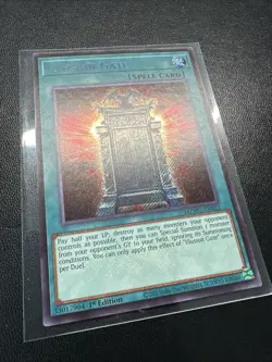 Yugioh MZMU-EN023 Illusion Gate Secret Rare 1st Edition - Image 2