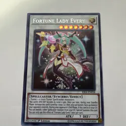 YUGIOH FORTUNE LADY EVERY SECRET RARE RIRA-EN038 1ST EDITION - Image 1
