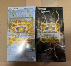 Yu-Gi-Oh! LIMIT OVER COLLECTION THE RIVALS + THE HEROES Set of 2 Sealed Japanese - Image 1