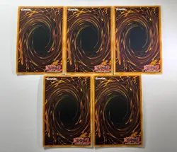 Exodia The Forbidden One Full Set Ultra Rare YGLD Set 1st Edition YuGiOh NM - Image 2