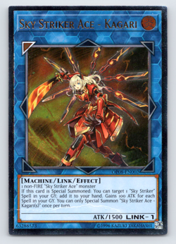 Sky Striker Ace - Kagari - OP08-EN002 - Ultimate Rare Yugioh - Image 1