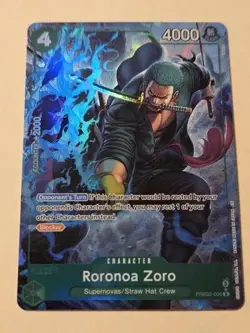 One Piece Roronoa Zoro PRB02-006 Alt Art - Image 1