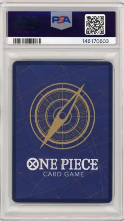 MONKEY D. LUFFY WINNER VOL.5 TREASURE CRUISE STAMP 2023 ONE PIECE PROMO PSA 8 - Image 2