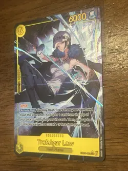 Trafalgar Law EB03-062 Alternate Art One Piece Card Game English NM - Image 3