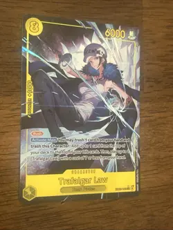 Trafalgar Law EB03-062 Alternate Art One Piece Card Game English NM - Image 4