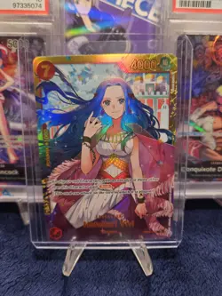 One Piece TCG Nefeltari Vivi OP04-118 Secret Rare Kingdoms of Intrigue - Image 1