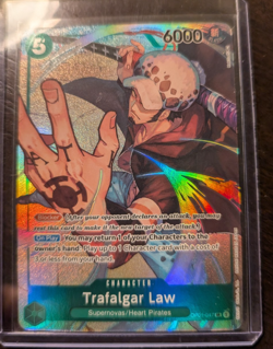 Trafalgar Law Alt Art OP01-047 - Romance Dawn - One Piece TCG LP - Image 1