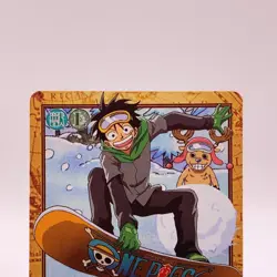 Luffy One Piece Carddass Hyper Battle Bandai Vintage Japanese TCG C516 - Image 4