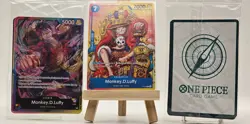 One Piece TCG - Promo Sealed - Luffy P-043 - V.3 2nd Anni Stamped- English - Image 1