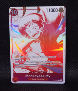 One Piece Card Game - Monkey.D.Luffy (3rd Anniversary Promo) ST10-006 SR Foil NM - Image 1