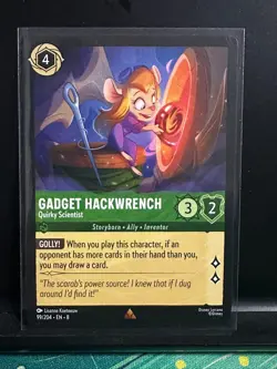Disney Lorcana: Reign of Jafar - Gadget Hackwrench, Quirky Scientist - 99/204 - Image 1