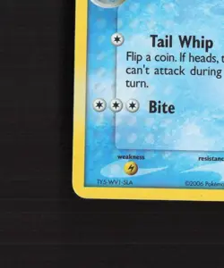 Wartortle 43/100 EX Crystal Guardians Reverse Holo Stamped Pokemon Card DMG - Image 5