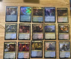 Magic: the Gathering Lord of the Rings Holo, Boarderless, Rare Card lot 885252081331 - Image 3