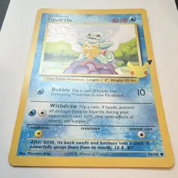 Pokemon Squirtle Base Set 25th Anniversary OVERSIZED CARD - Image 1