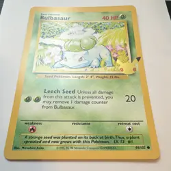 Pokemon Bulbasaur 44/102 Celebrations Promo OVERSIZED CARD - Image 1