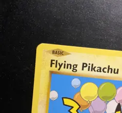 Pokemon TCG XY Evolutions: Flying Pikachu Secret Rare Card #110/108 - Image 3