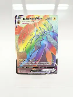 Tapu Koko VMAX Battle Styles 166/163 Secret Rainbow Rare Card - Image 1