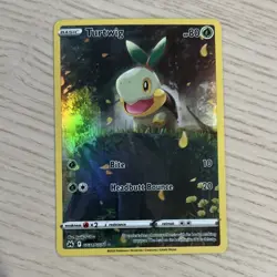 Pokemon Turtwig Ultra Rare Holo GG31/GG70 Crown Zenith Galarian Gallery Card - Image 1