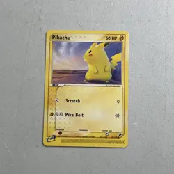Pokemon TCG 2003 Sandstorm Card -- Pikachu 72/100 - Image 1