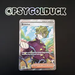 Brassius 135/131 Prismatic Evolutions Holo Trainer Pokemon TCG Card NM A33 - Image 1
