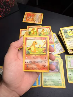 Vintage Pokemon Card Lot Fossil & 100+ LP/MP/HP with Duplicates - Image 4