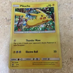 Pokemon Pikachu Holo Card 2016 McDonald's Promo 5/12 LP Great Condition - Image 1