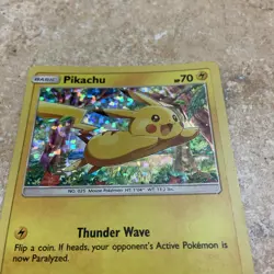 Pokemon Pikachu Holo Card 2016 McDonald's Promo 5/12 LP Great Condition - Image 3