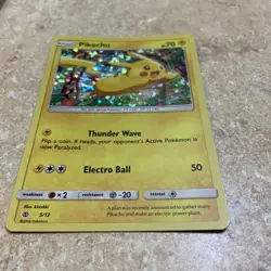 Pokemon Pikachu Holo Card 2016 McDonald's Promo 5/12 LP Great Condition - Image 4