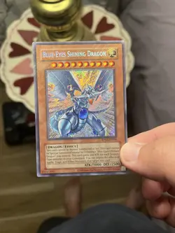 Yu-Gi-Oh! TCG Blue-Eyes Shining Dragon Secret Rare Card RP02-EN096 - Image 2