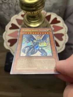 Yu-Gi-Oh! TCG Blue-Eyes Shining Dragon Secret Rare Card RP02-EN096 - Image 3