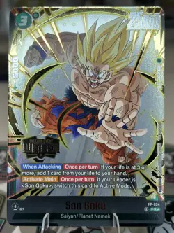 Son Goku - FP-034 (Release Event Winner) - Fusion World Promotion Cards - Image 1