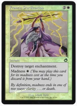 Frantic Purification 2002 Torment FOIL White Common Instant MTG NM AZ2 - Image 1