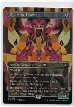 Roaming Throne (Borderless) The Lost Caverns of Ixalan Foil (MP) #0344 - Image 1