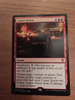 Comet Storm Commander 2017 #132 C17 Magic the Gathering (MTG) - Image 1