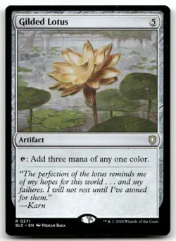 Gilded Lotus #271 (NM) Bloomburrow BLC Magic MTG - Image 1