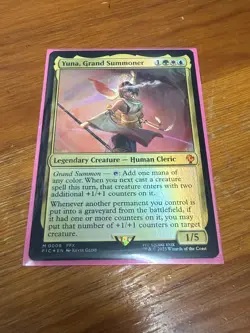 Yuna, Grand Summoner Foil NM MYTHIC Legendary MTG Commander: Final Fantasy Mint - Image 1