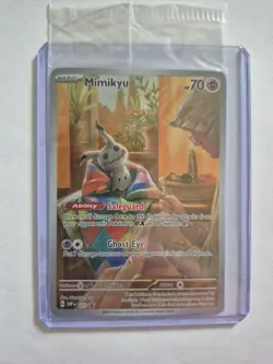 SEALED Mimikyu 075 - Pokemon TCG SVP Scarlet & Violet Promo Holo Pokemon NM/M - Image 1