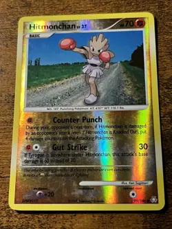 Pokemon Card Hitmonchan EX Legends Awakened Reverse Holo 99/146 - Image 1