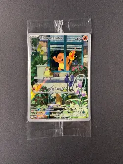 Pokemon Charmander SVP 044 Promo Holo – Sealed – Small Blemish - Image 1
