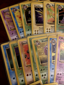 Fossil Set Pokemon Unlimited Non-Holo Lot NEAR COMPLETE NM–LP Vintage READ DESC - Image 3